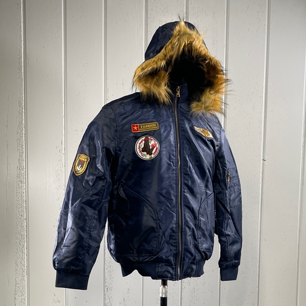*NWT Fashion Outdoor Fashion Bomber Puffer Jack…